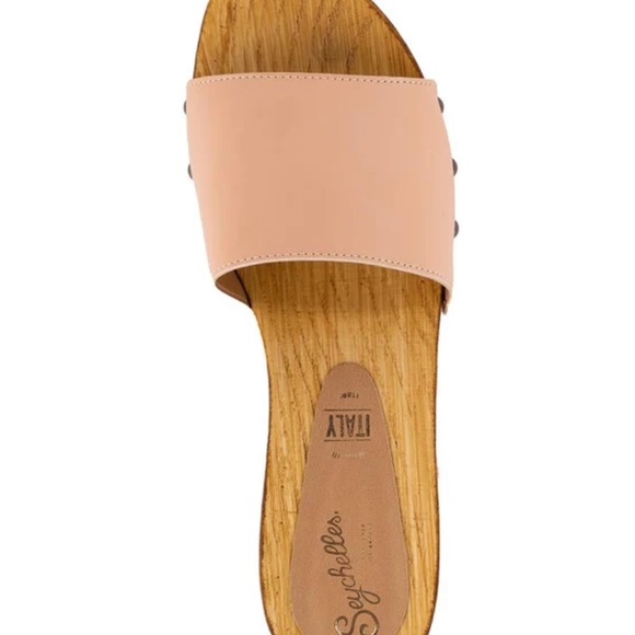 Seychelles Marine Layer Clog Sandal in Vachetta - Picture 2 of 12